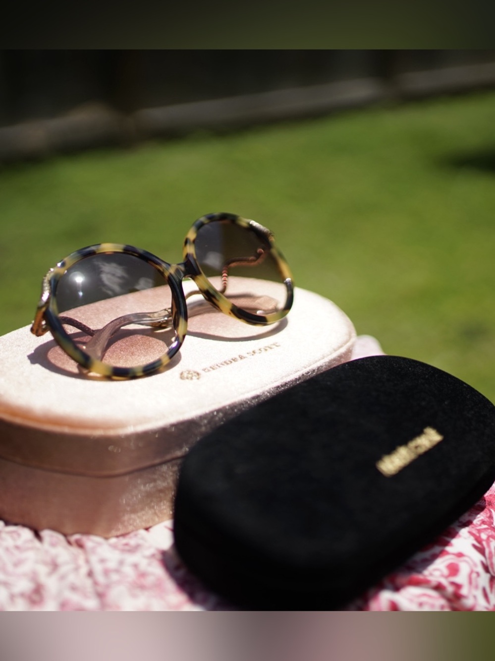 Roberto Cavalli Round Snake Sunglasses